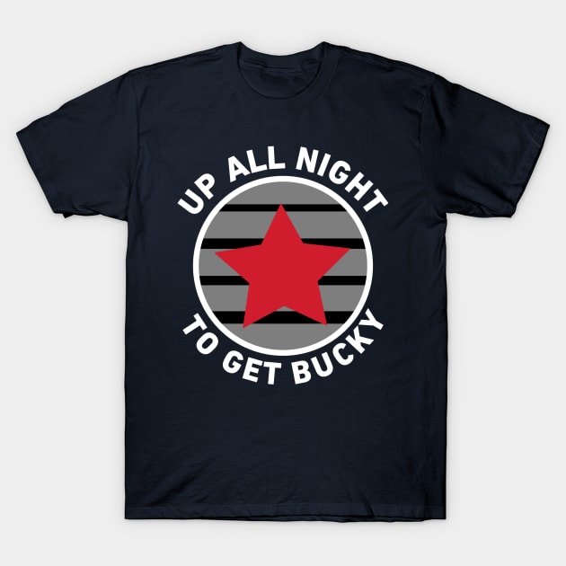 Up All Night T-Shirt by Whitelaw Comics